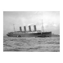 Lusitania sale de Nueva York