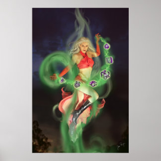 Póster luster_poster, con firma