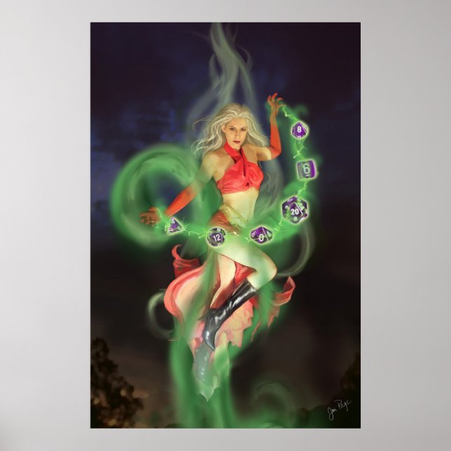 Póster luster_poster, con firma (Frente)