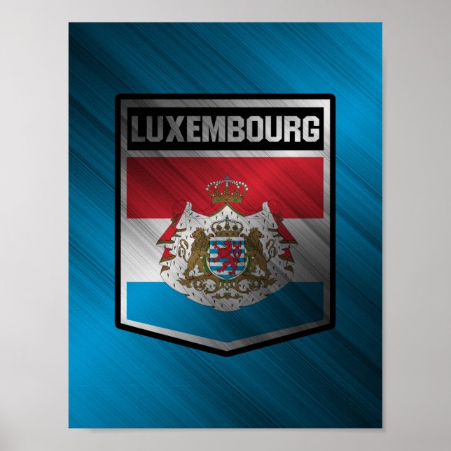 Póster Luxemburgo (Frente)