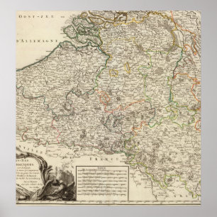 Póster Luxemburgo, Bélgica