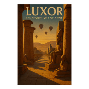 Póster LUXOR – La Antigua Ciudad de los Reyes