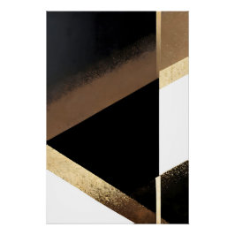 Póster Luxury Abstract Golden Background