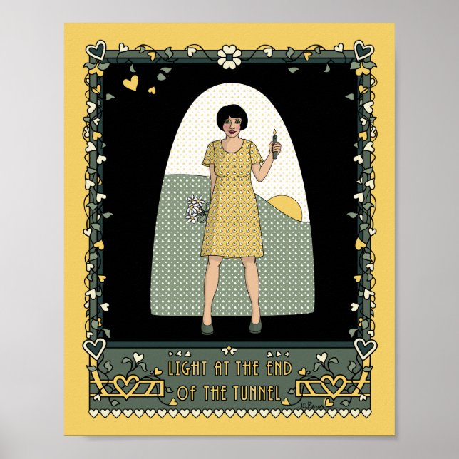 Póster Luz Al Final Del Poster Tunnel_8x10 (Frente)