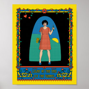 Póster Luz Al Final Del Poster Tunnel_B_8x10