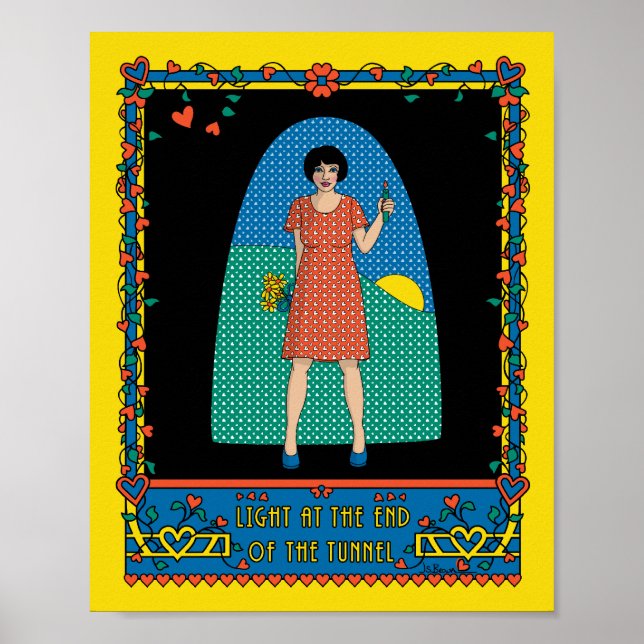 Póster Luz Al Final Del Poster Tunnel_B_8x10 (Frente)