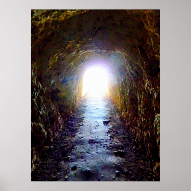 Póster Luz al final del túnel (Frente)