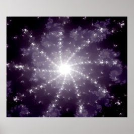 Póster Luz brillante al final del túnel