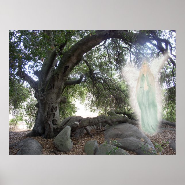 Póster Luz de ángel (Frente)