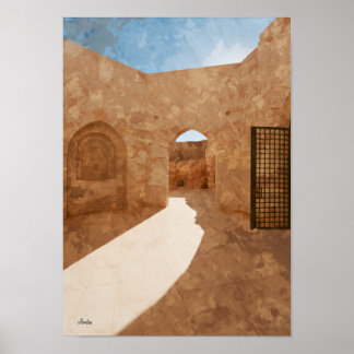 Póster Luz de arco en Jordania