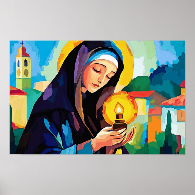 Póster Luz de Asís (Frente)