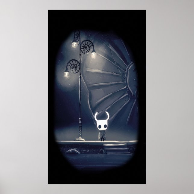 Póster Luz de calle Hollow Knight (Frente)