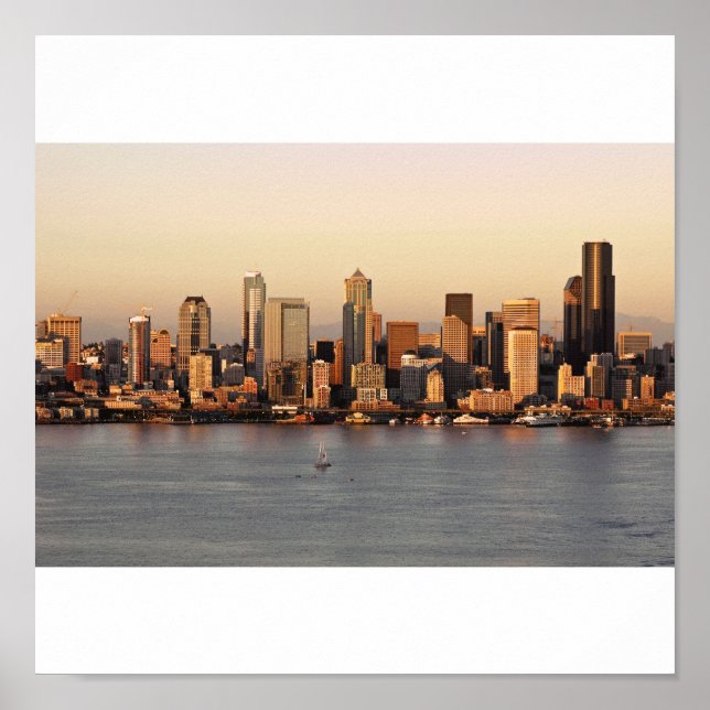 Póster Luz de ciudad (Frente)