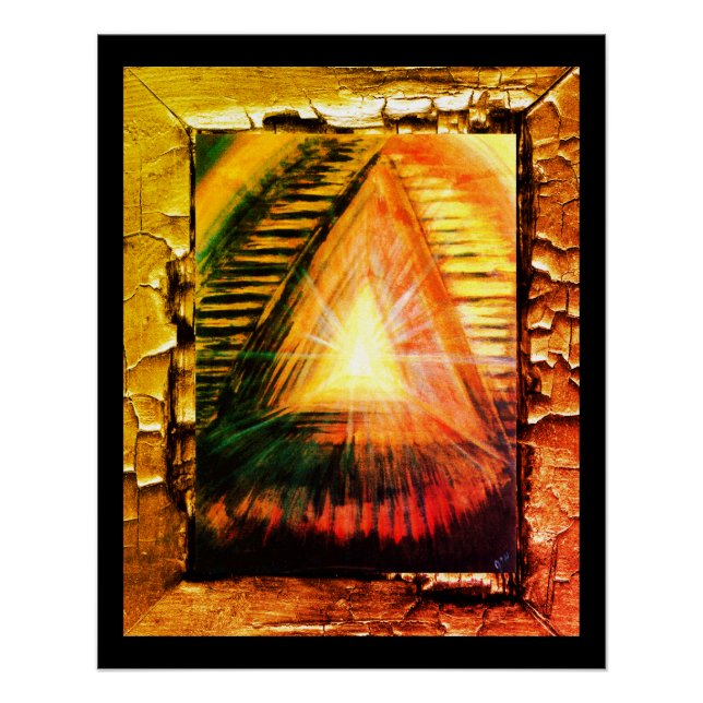 Póster Luz de curación (Anverso)