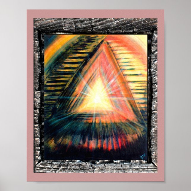 Póster Luz de curación (Frente)