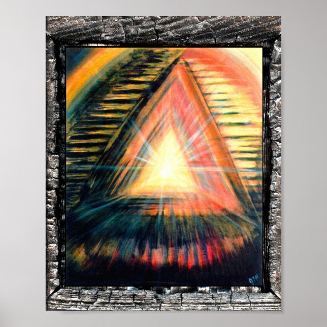 Póster Luz de curación (Frente)