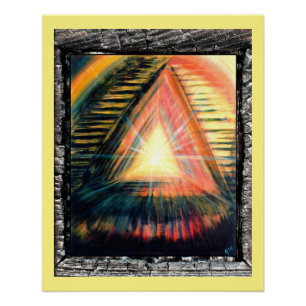 Póster Luz de curación