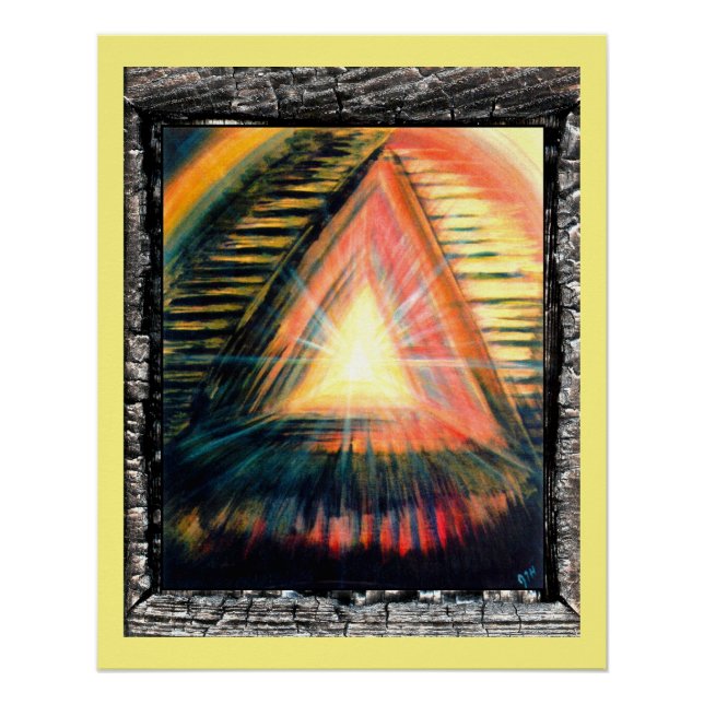 Póster Luz de curación (Anverso)