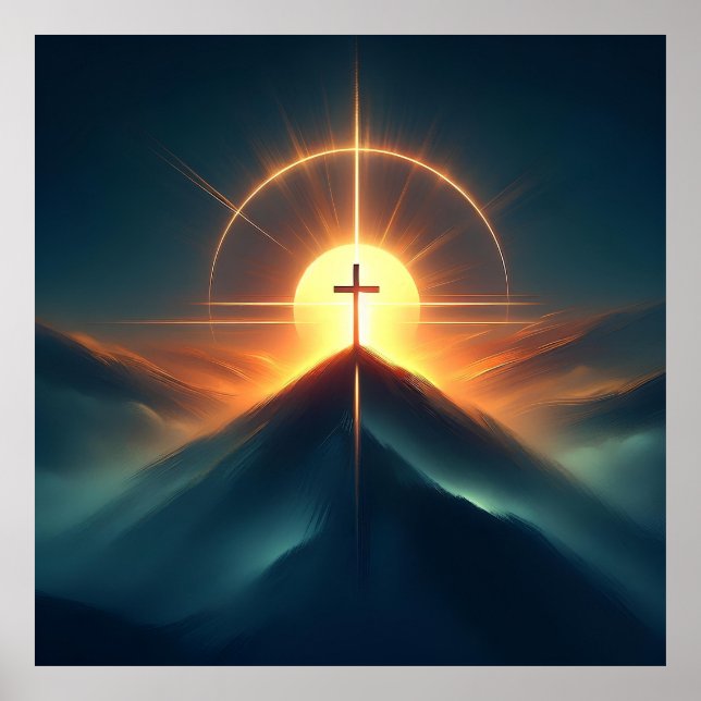 Póster Luz de fe (Frente)