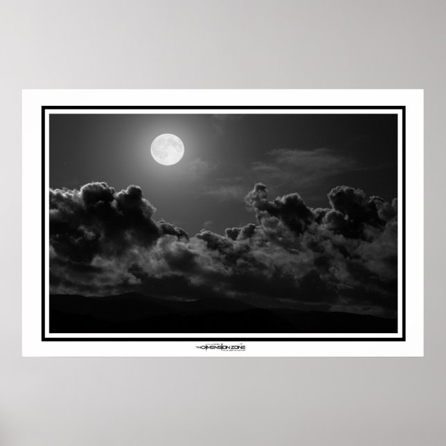 Póster Luz de la luna llena (Frente)