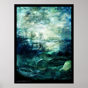 Póster Luz de la mañana del invierno