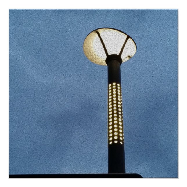 Póster Luz de la tarde (Anverso)