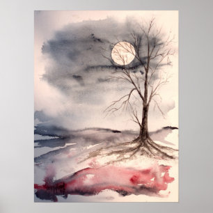 Póster luz de luna