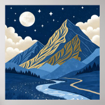 Luz de Luna de Montaña