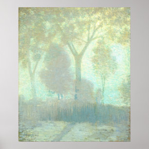 Póster Luz de luna - Julian Alden Weir Poster Bella Artes
