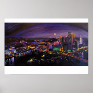 Póster Luz de Pittsburgh
