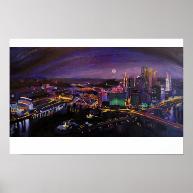 Póster Luz de Pittsburgh (Frente)