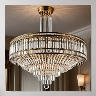 Póster Luz de techo decorativa