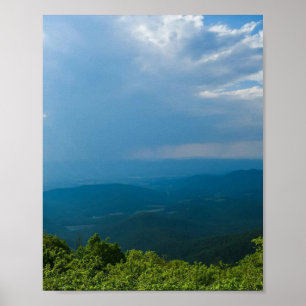 Póster Luz de tormenta sobre Blue Ridge