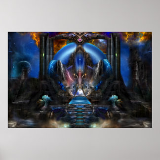 Póster Luz Del Antiguo Poster De Archivos De Sabiduría