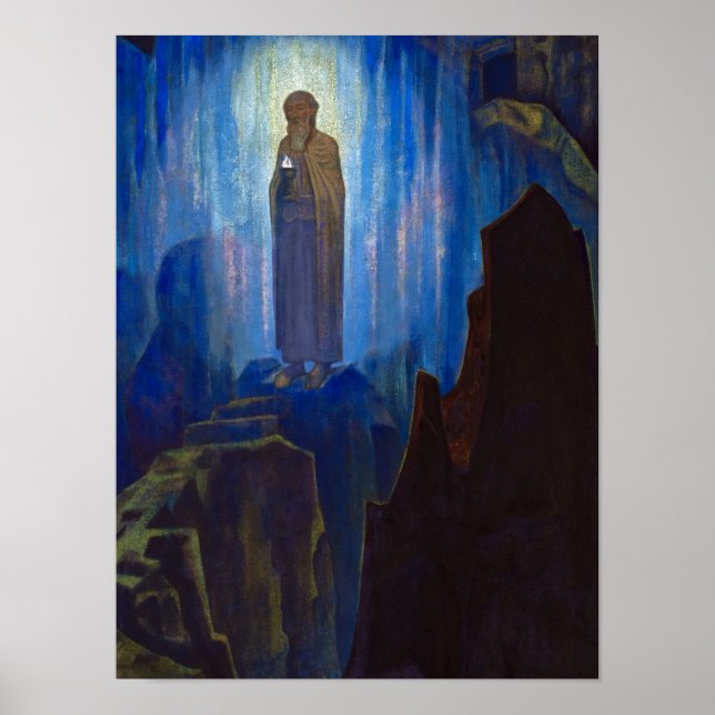 Póster Luz del cielo por Nicholas Roerich (Frente)