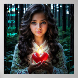 Póster Luz del corazón