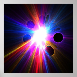 Póster Luz del disco - poster