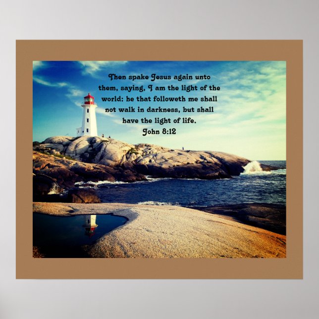 Póster "Luz del mundo" (Frente)