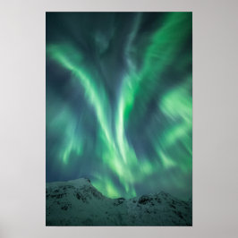 Póster Luz del Norte Noruega