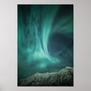Póster Luz del Norte Noruega