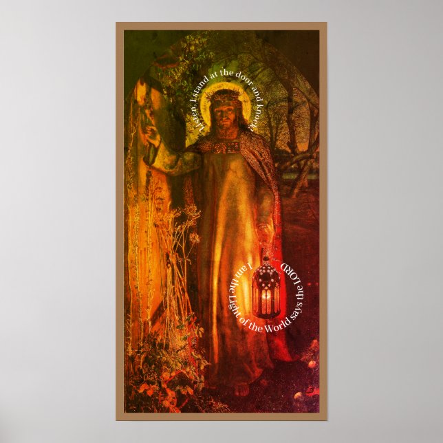 Póster Luz del poster mundial (Frente)