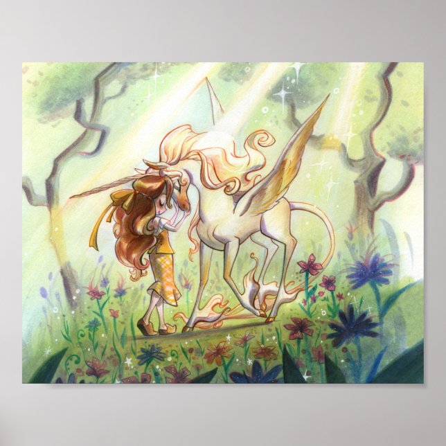 Póster Luz del sol de la mañana (Frente)