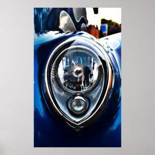 Póster luz delantera de Willys coupe
