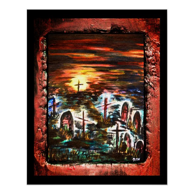 Póster Luz distante (Anverso)