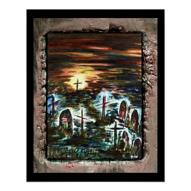 Póster Luz distante (Anverso)