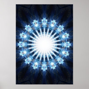 Póster Luz en el corazón de la oscuridad