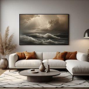Póster Luz en la tormenta