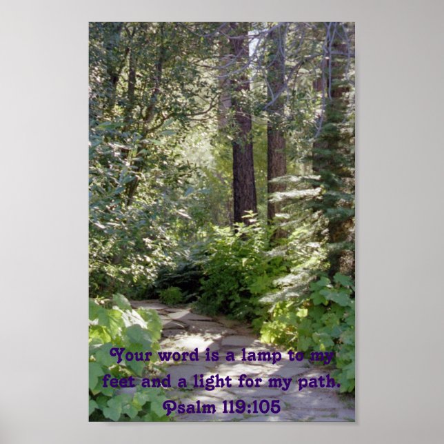 Póster Luz en mi camino (Frente)