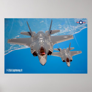 PÓSTER LUZ F-35A II