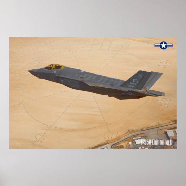 PÓSTER LUZ F-35A II (Frente)
